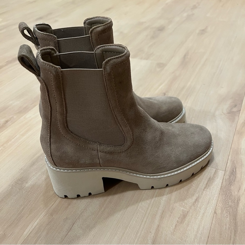 Dolce Vita Suede Platform Boots